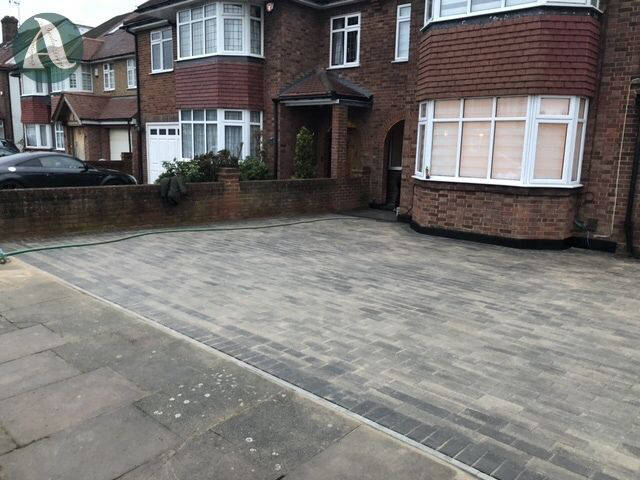 Driveway-paving